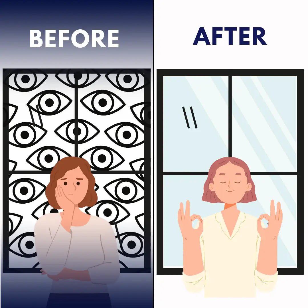 Velora Privacy Window Film - INZENSIA